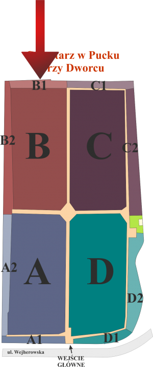 Brak mapy sektorowej