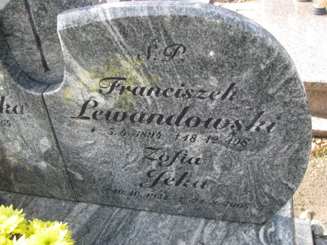 Franciszek Lewandowski 1894 Puck - Grobonet - Wyszukiwarka osób pochowanych