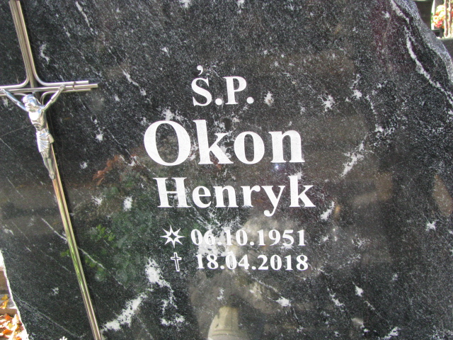 Henryk Roman Okoń 1951 Puck - Grobonet - Wyszukiwarka osób pochowanych