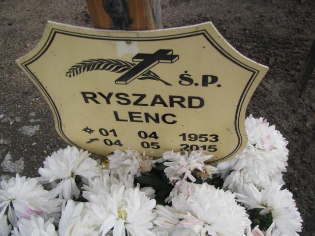 Ryszard Lenc 1953 Puck - Grobonet - Wyszukiwarka osób pochowanych