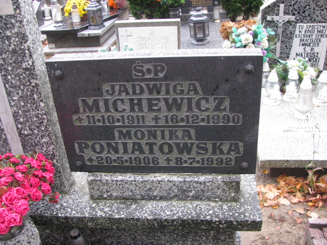 Monika Poniatowska  1906 Puck - Grobonet - Wyszukiwarka osób pochowanych