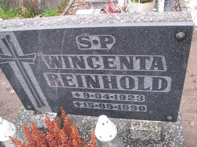 Zygmunt Reinhold 1953 Puck - Grobonet - Wyszukiwarka osób pochowanych