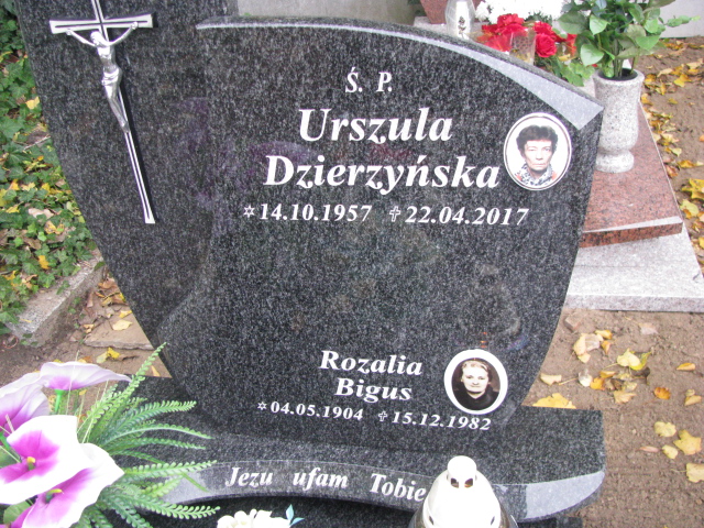 Rozalia Bigus 1904 Puck - Grobonet - Wyszukiwarka osób pochowanych
