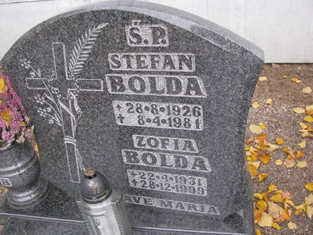 Stefan Bolda 1926 Puck - Grobonet - Wyszukiwarka osób pochowanych