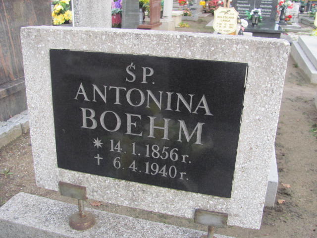 Antonina Boehm 1856 Puck - Grobonet - Wyszukiwarka osób pochowanych