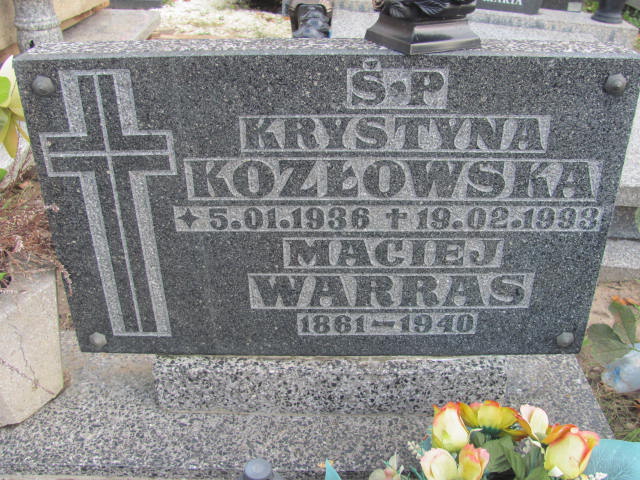 Krystyna Helena Kozłowska  1936 Puck - Grobonet - Wyszukiwarka osób pochowanych