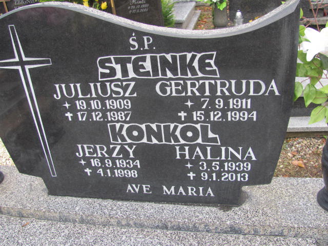 Gertruda Steinke 1911 Puck - Grobonet - Wyszukiwarka osób pochowanych