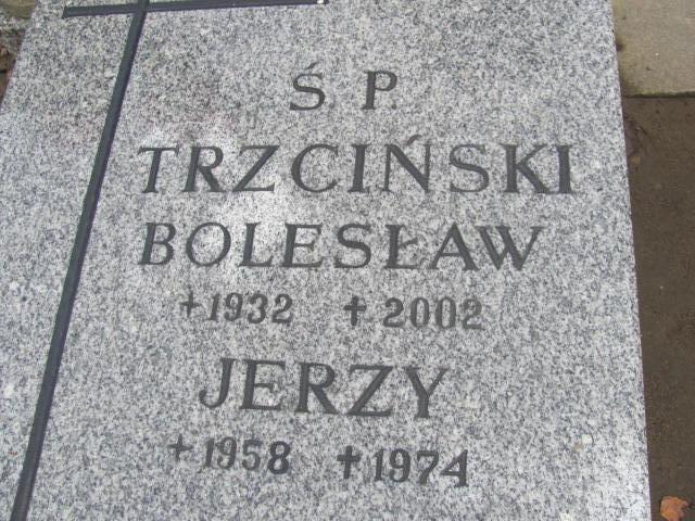 Jerzy Trzciński 1958 Puck - Grobonet - Wyszukiwarka osób pochowanych