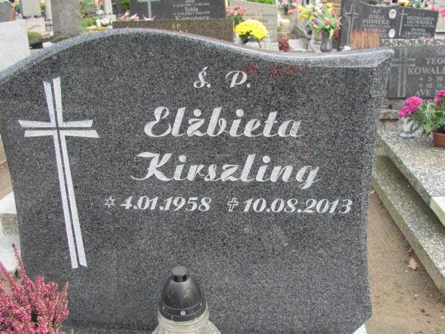 Elżbieta Danuta Kirszling 1958 Puck - Grobonet - Wyszukiwarka osób pochowanych