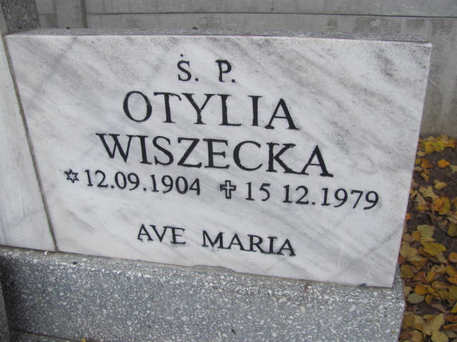 Otylia Wiszecka  1904 Puck - Grobonet - Wyszukiwarka osób pochowanych