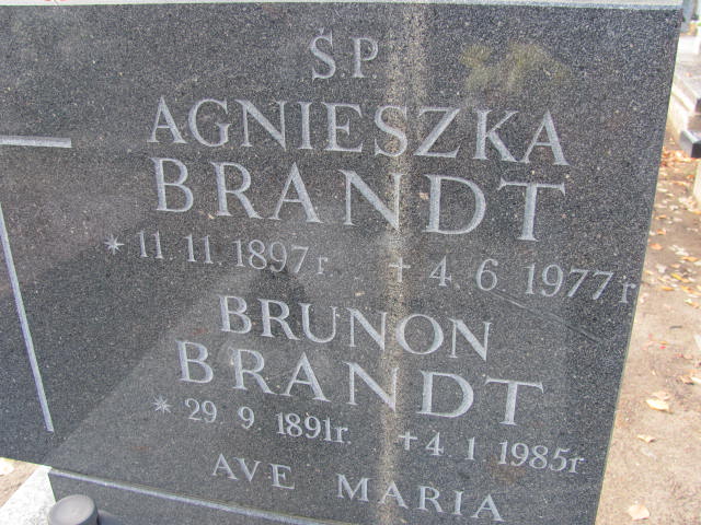 Brunon Brandt 1891 Puck - Grobonet - Wyszukiwarka osób pochowanych