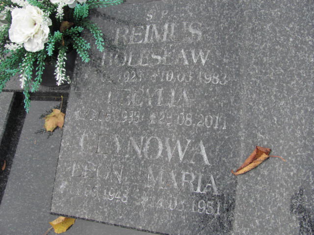 Bolesław Reimus 1923 Puck - Grobonet - Wyszukiwarka osób pochowanych