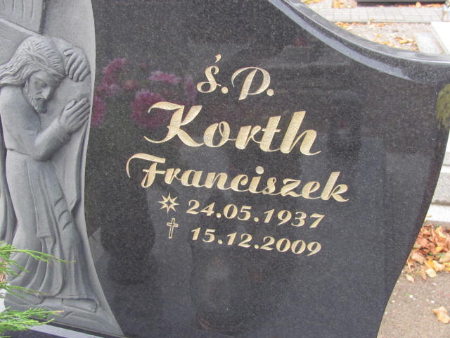 Franciszek Jan Korth 1937 Puck - Grobonet - Wyszukiwarka osób pochowanych