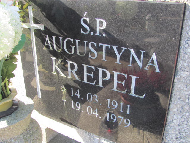 Augustyna Marta Krepel 1911 Puck - Grobonet - Wyszukiwarka osób pochowanych