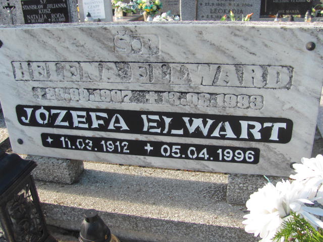 Józefa Elwart 1912 Puck - Grobonet - Wyszukiwarka osób pochowanych