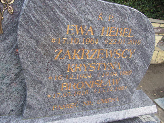 Bronisław Zakrzewski 1916 Puck - Grobonet - Wyszukiwarka osób pochowanych