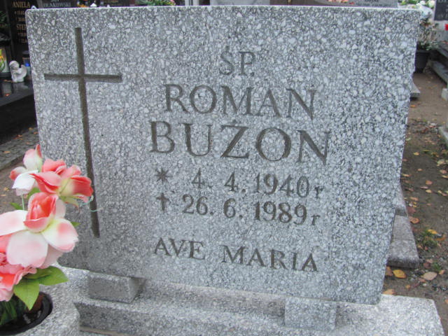 Roman Bużon 1940 Puck - Grobonet - Wyszukiwarka osób pochowanych