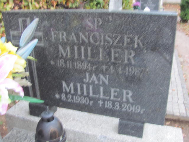 Franciszek Miller 1894 Puck - Grobonet - Wyszukiwarka osób pochowanych