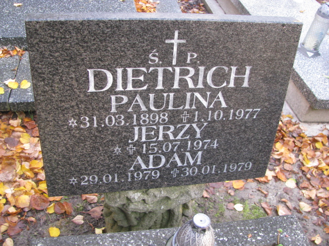 Adam Dietrich 1979 Puck - Grobonet - Wyszukiwarka osób pochowanych