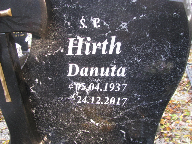 Danuta Halina Hirth 1937 Puck - Grobonet - Wyszukiwarka osób pochowanych