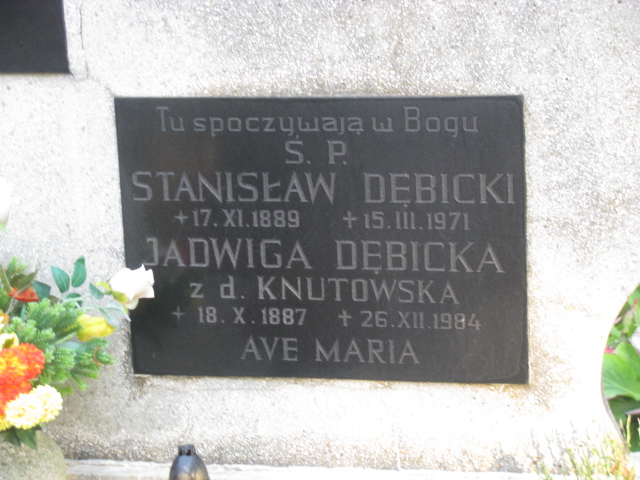 Jadwiga Dębicka 1887 Puck - Grobonet - Wyszukiwarka osób pochowanych