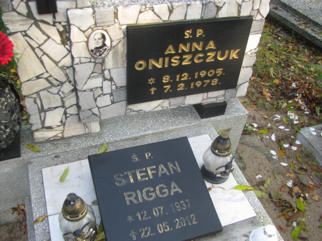 Anna Oniszczuk 1905 Puck - Grobonet - Wyszukiwarka osób pochowanych