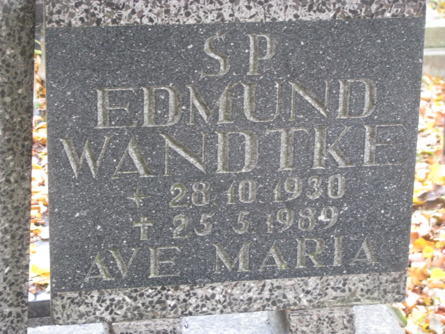 Edmund Antoni Wandtke 1930 Puck - Grobonet - Wyszukiwarka osób pochowanych