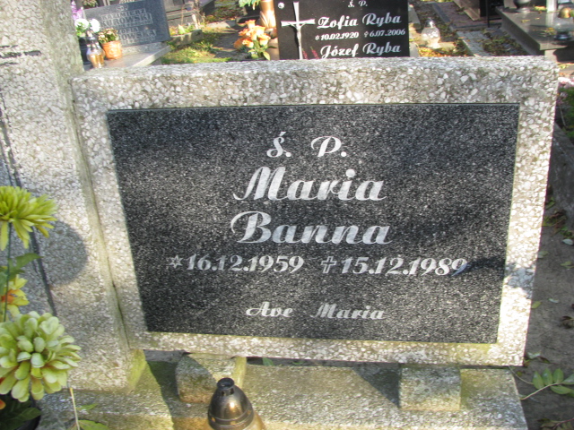 Maria Banna 1959 Puck - Grobonet - Wyszukiwarka osób pochowanych