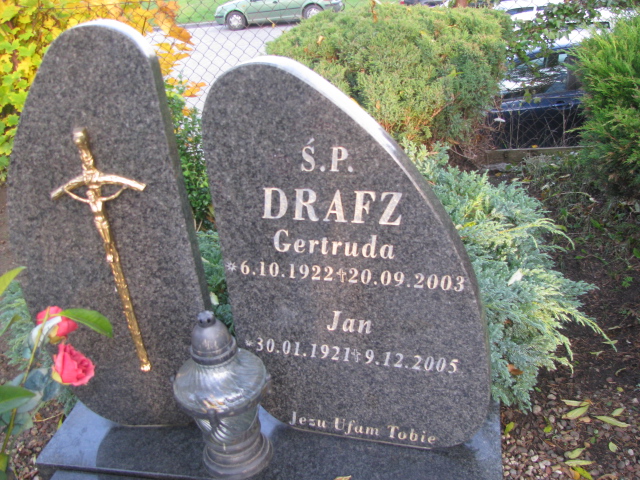 Jan Józef Drafz  1921 Puck - Grobonet - Wyszukiwarka osób pochowanych