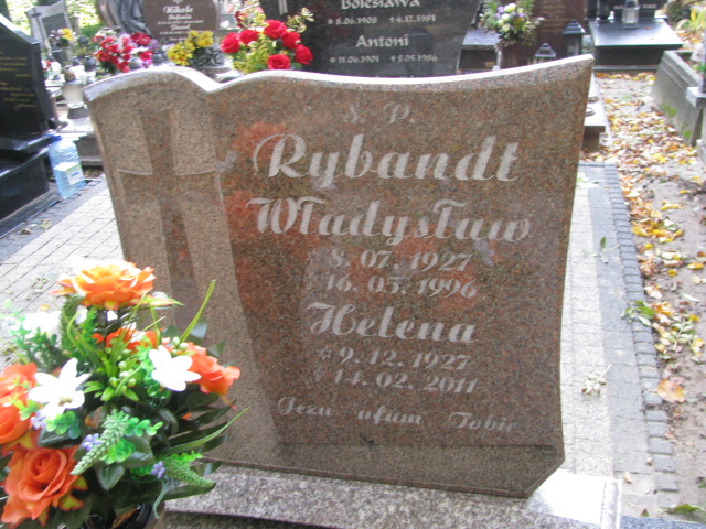 Władysław Rybandt  1927 Puck - Grobonet - Wyszukiwarka osób pochowanych