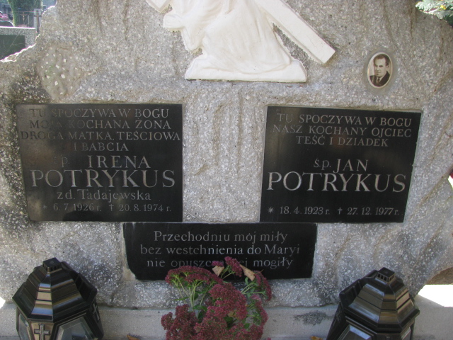Jan Potrykus 1923 Puck - Grobonet - Wyszukiwarka osób pochowanych