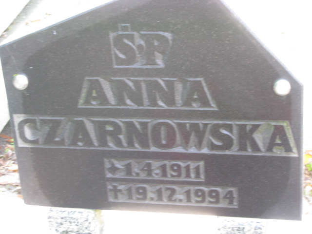 Anna Maria Czarnowska 1911 Puck - Grobonet - Wyszukiwarka osób pochowanych