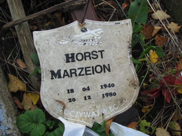 Horst Marzeion 1940 Puck - Grobonet - Wyszukiwarka osób pochowanych