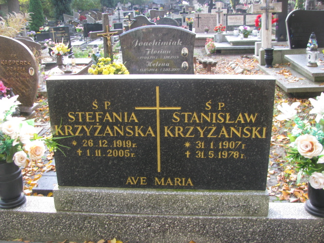 Stefania Krzyżańska 1919 Puck - Grobonet - Wyszukiwarka osób pochowanych