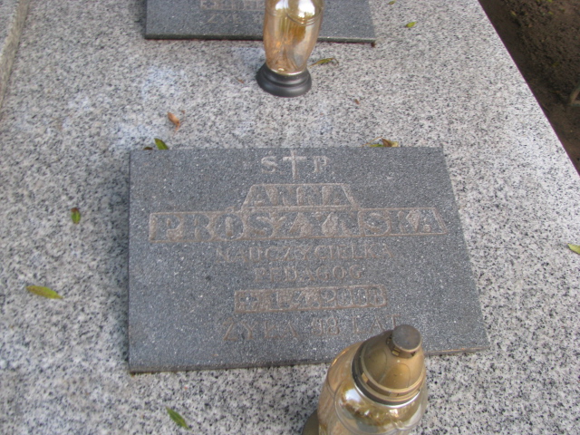 Anna Prószyńska 1910 Puck - Grobonet - Wyszukiwarka osób pochowanych