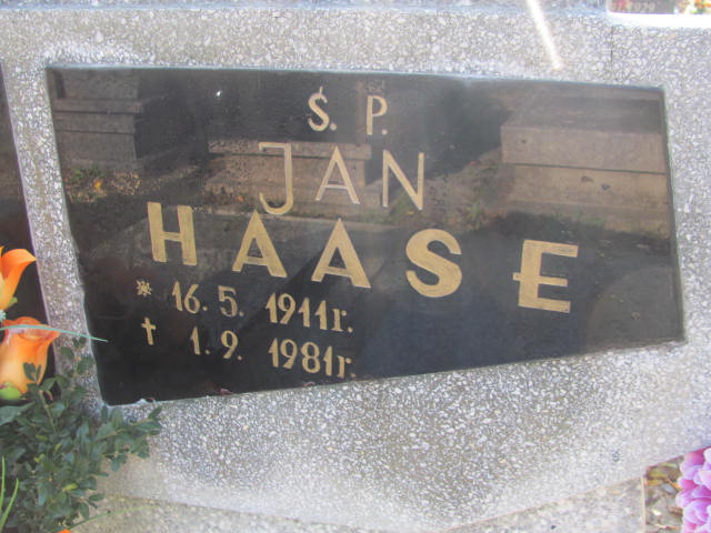 Jan Haase 1911 Puck - Grobonet - Wyszukiwarka osób pochowanych
