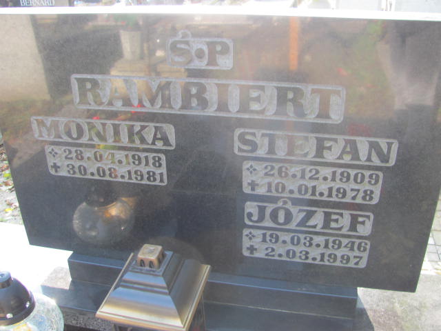 Stefan Rambiert 1909 Puck - Grobonet - Wyszukiwarka osób pochowanych