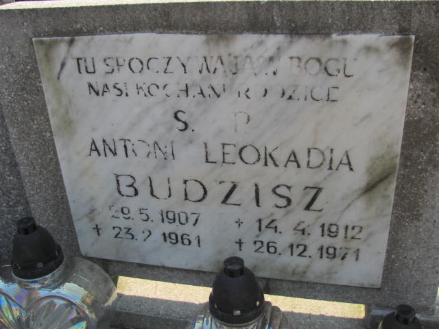 Leokadia Budzisz  1912 Puck - Grobonet - Wyszukiwarka osób pochowanych