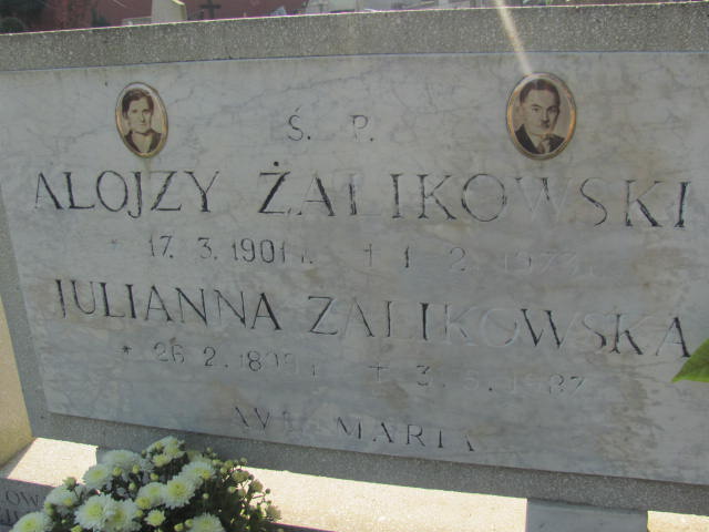 Marian Żalikowski 1936 Puck - Grobonet - Wyszukiwarka osób pochowanych