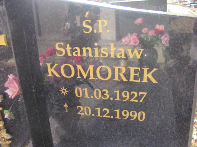 Stanisław Komorek 1927 Puck - Grobonet - Wyszukiwarka osób pochowanych