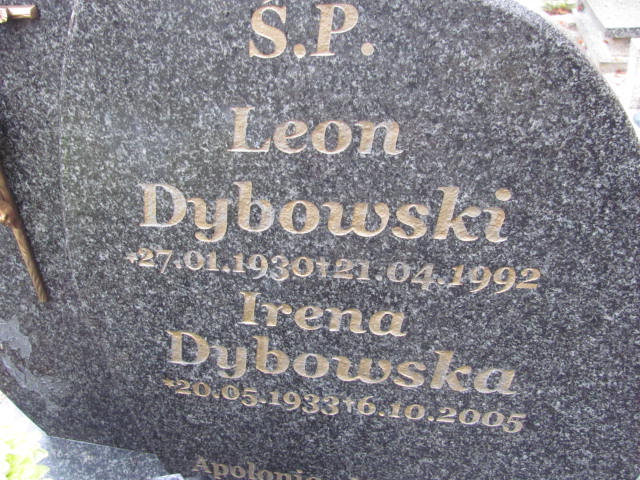 Leon Dybowski 1930 Puck - Grobonet - Wyszukiwarka osób pochowanych