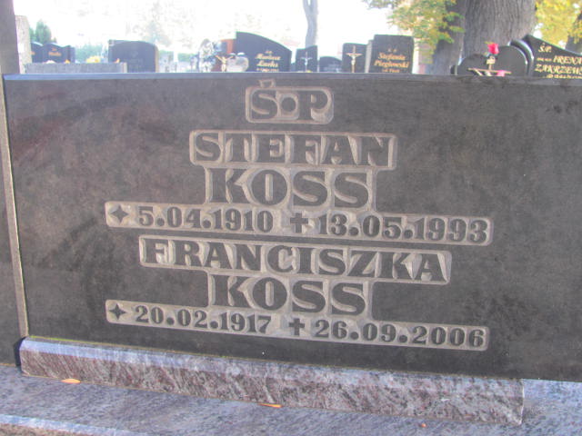 Stefan Koss  1970 Puck - Grobonet - Wyszukiwarka osób pochowanych