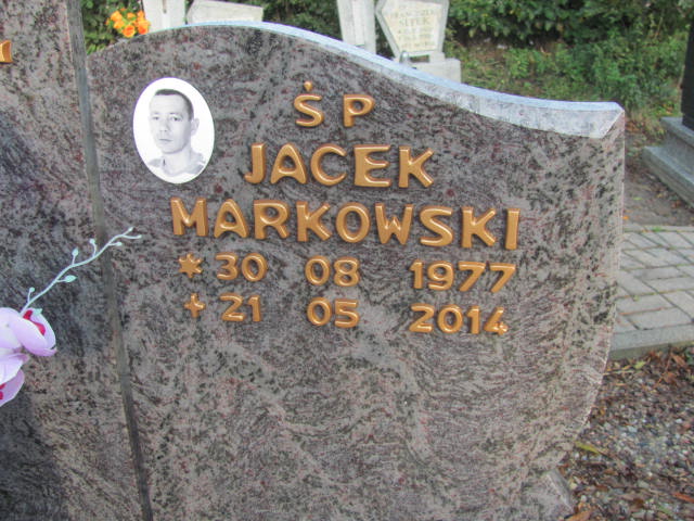 Jacek Józef Markowski 1977 Puck - Grobonet - Wyszukiwarka osób pochowanych