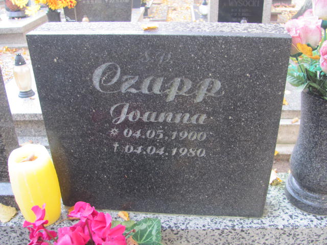 Joanna Czapp 1900 Puck - Grobonet - Wyszukiwarka osób pochowanych