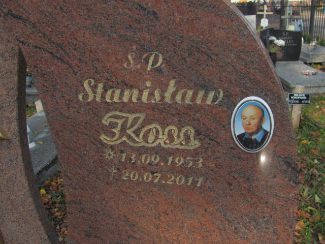 Stanisław Tadeusz Koss 1953 Puck - Grobonet - Wyszukiwarka osób pochowanych