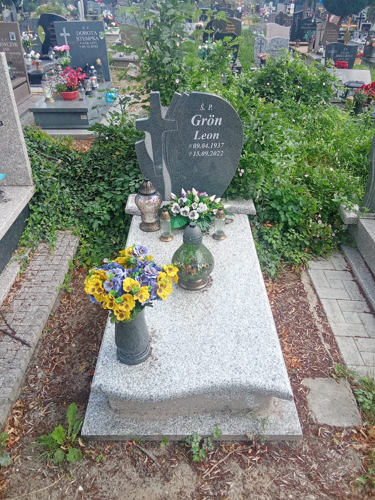 Grób Helena Gron