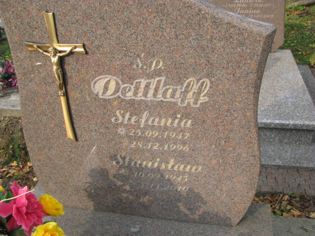Stefania Dettlaf 1947 Puck - Grobonet - Wyszukiwarka osób pochowanych