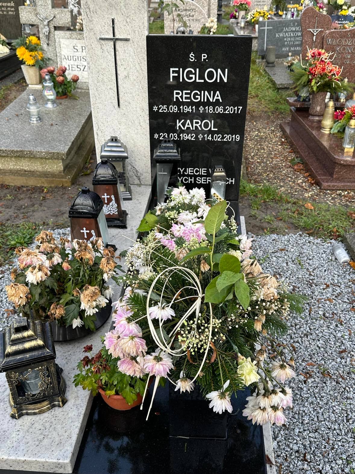 Regina Figlon 1941 Puck - Grobonet - Wyszukiwarka osób pochowanych