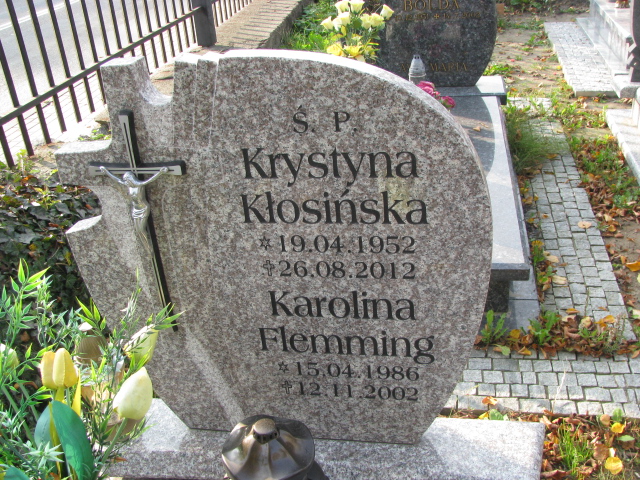 Magdalena Kłosińska 1991 Puck - Grobonet - Wyszukiwarka osób pochowanych