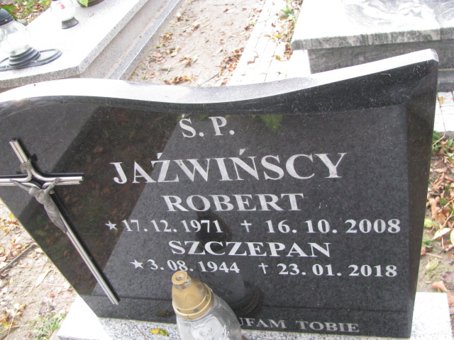 Robert Szczepan Jaźwiński 1971 Puck - Grobonet - Wyszukiwarka osób pochowanych